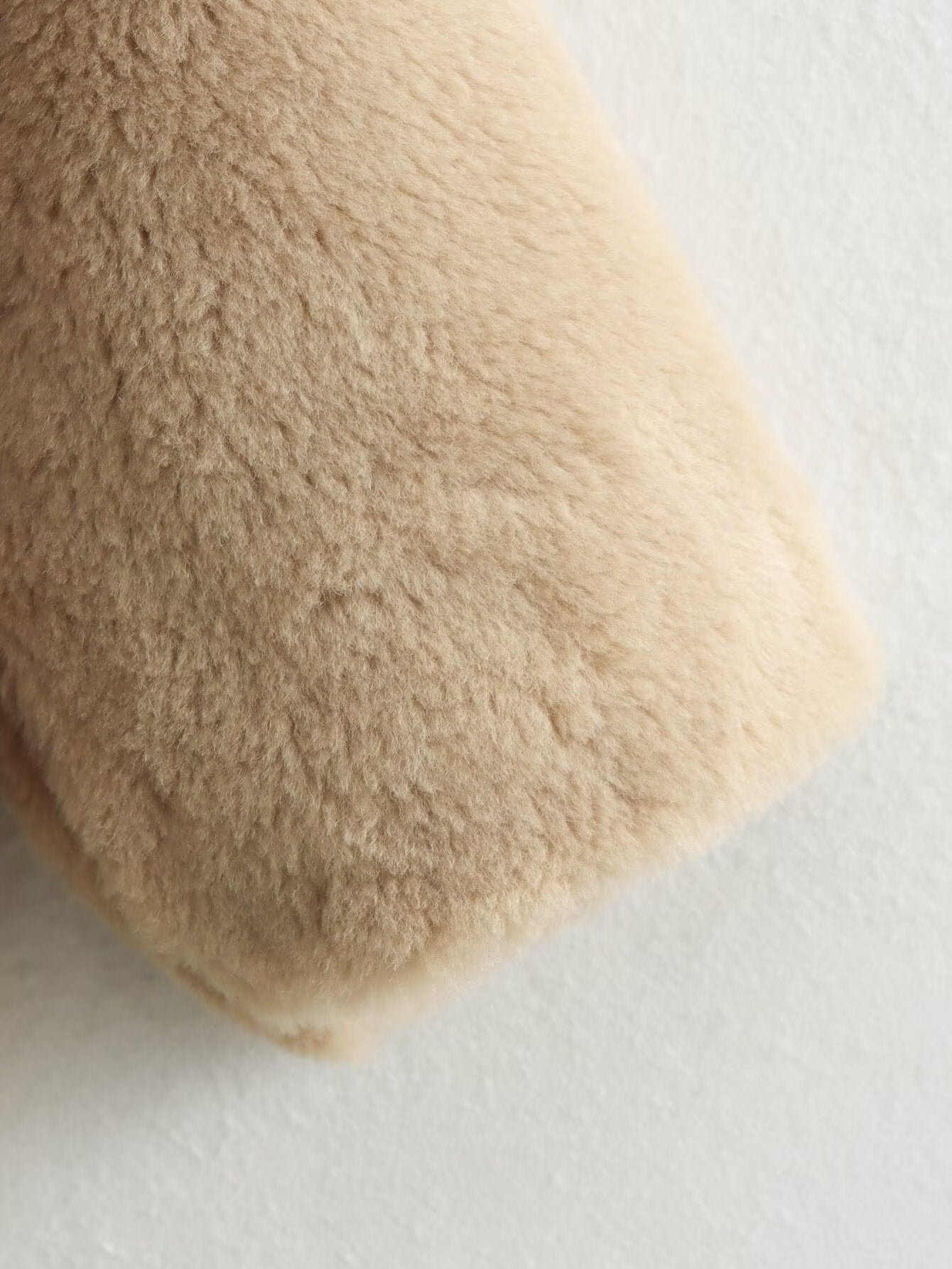 VALERIA - Chaqueta bomber de lujo con acabado teddy para mujer