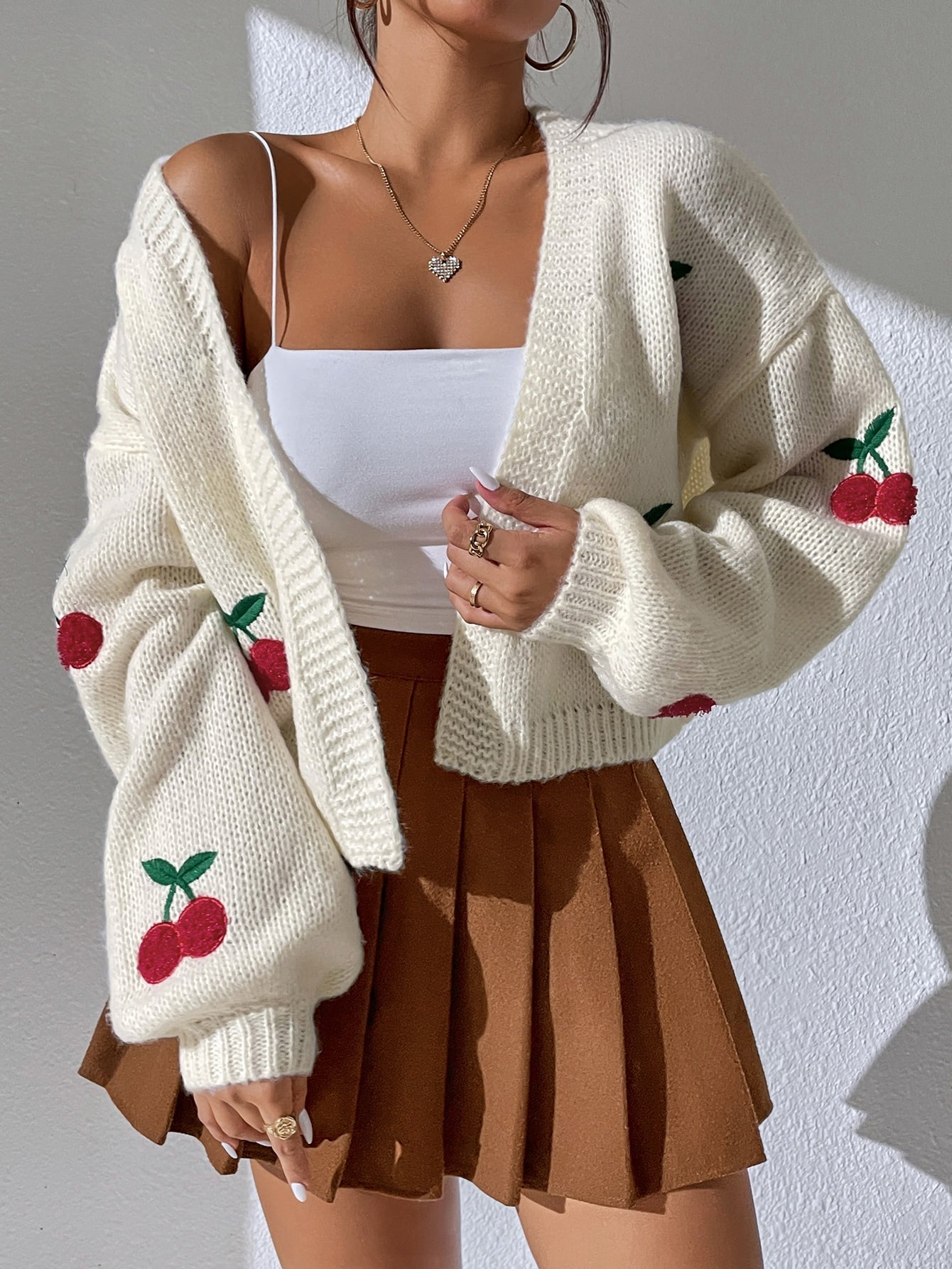 MILAH - Chaqueta de punto elegante para mujeres