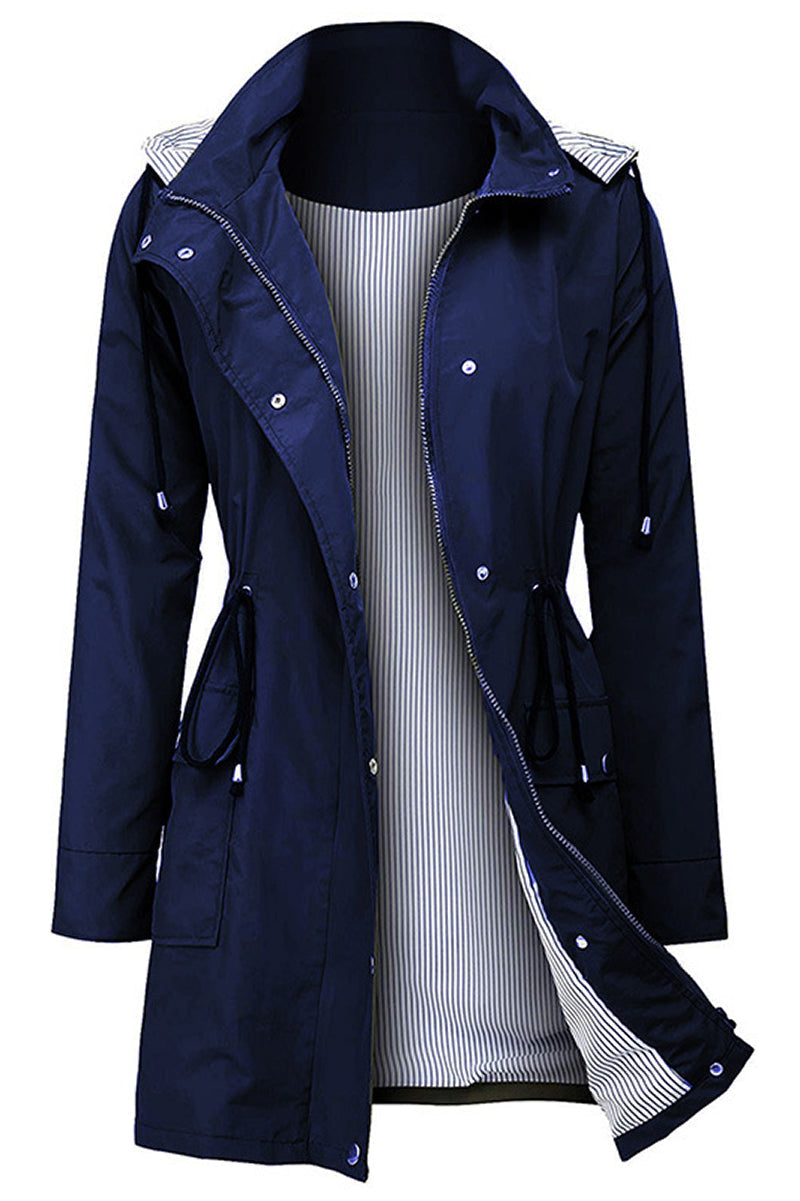 Chaqueta ligera para mujer con capucha y cordón ajustable – TAMIRA LightShield