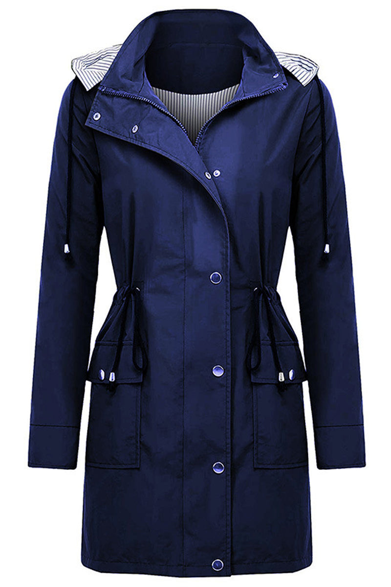 Chaqueta ligera para mujer con capucha y cordón ajustable – TAMIRA LightShield