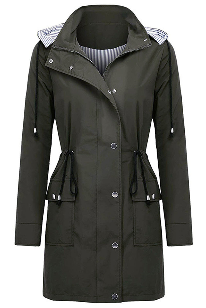 Chaqueta ligera para mujer con capucha y cordón ajustable – TAMIRA LightShield