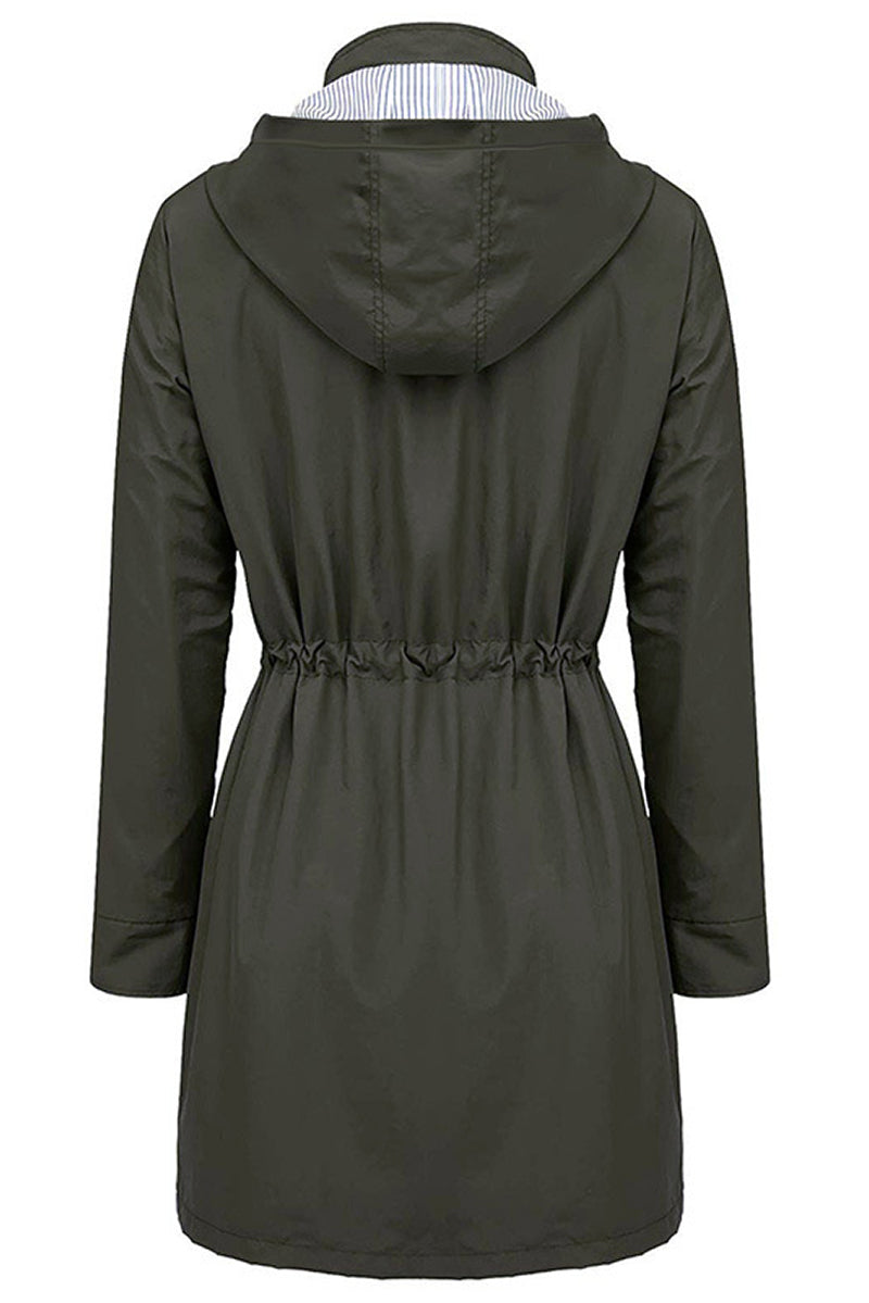 Chaqueta ligera para mujer con capucha y cordón ajustable – TAMIRA LightShield