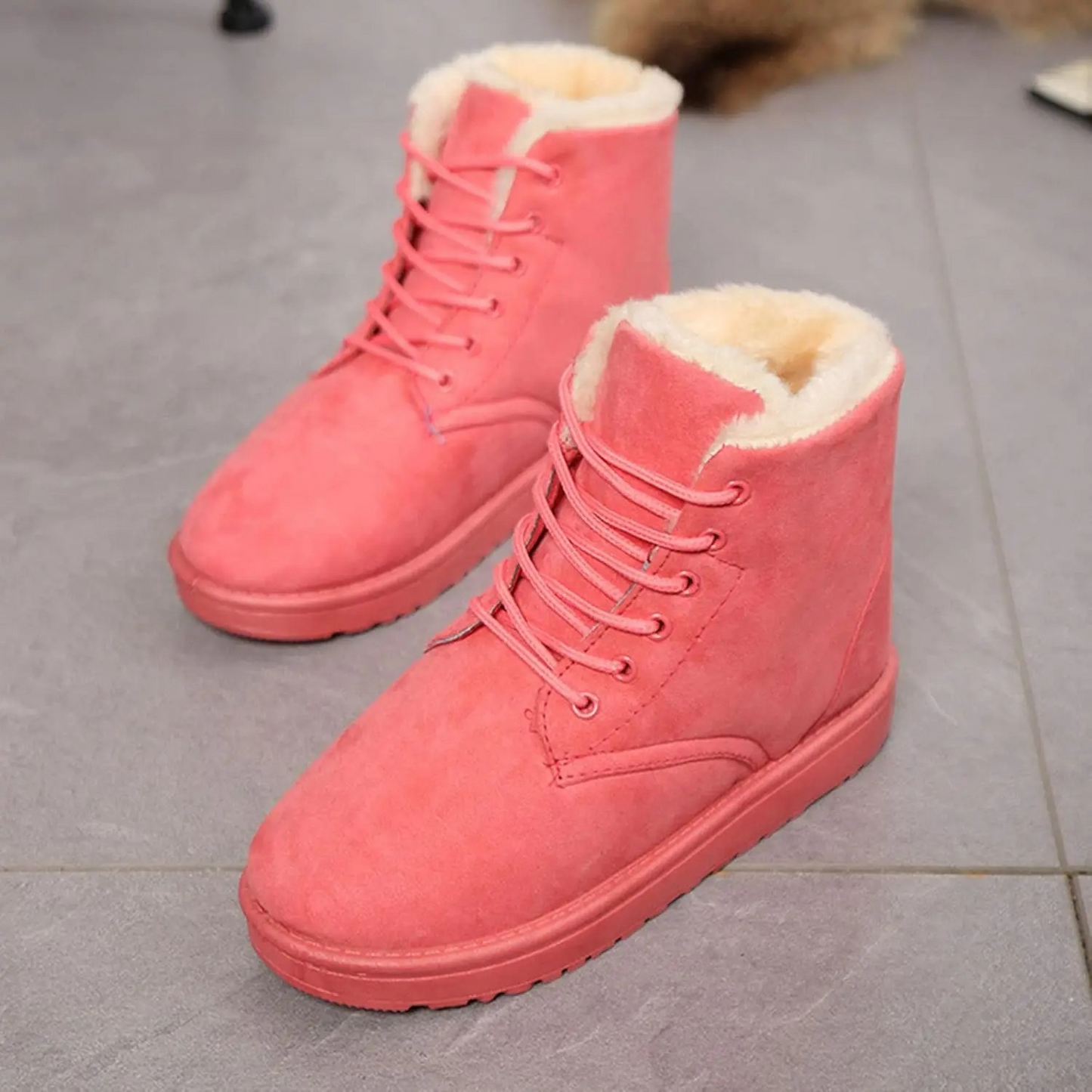 NOVA - Botas de invierno cómodas con forro cálido para niñas