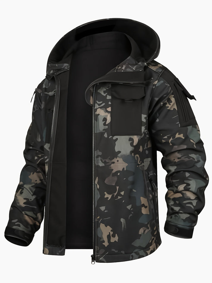 MATTEO - Chaqueta táctica de forro polar para exteriores para hombre