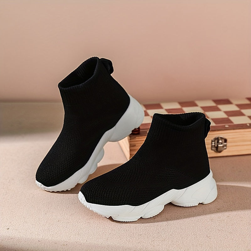 LUCAS - Zapatillas tipo calcetín transpirables para niños y niñas
