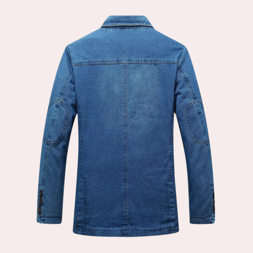 Blazer vaquera slim fit para hombre – JEZAR