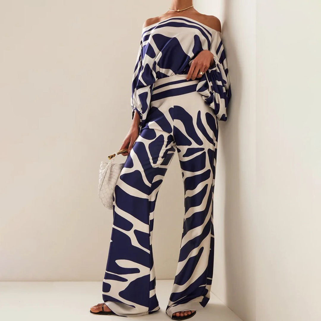 LUMIERE – Conjunto elegante de dos piezas para mujer