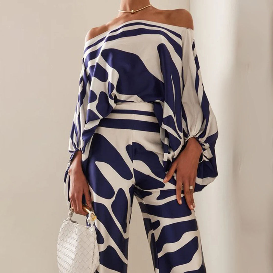 LUMIERE – Conjunto elegante de dos piezas para mujer