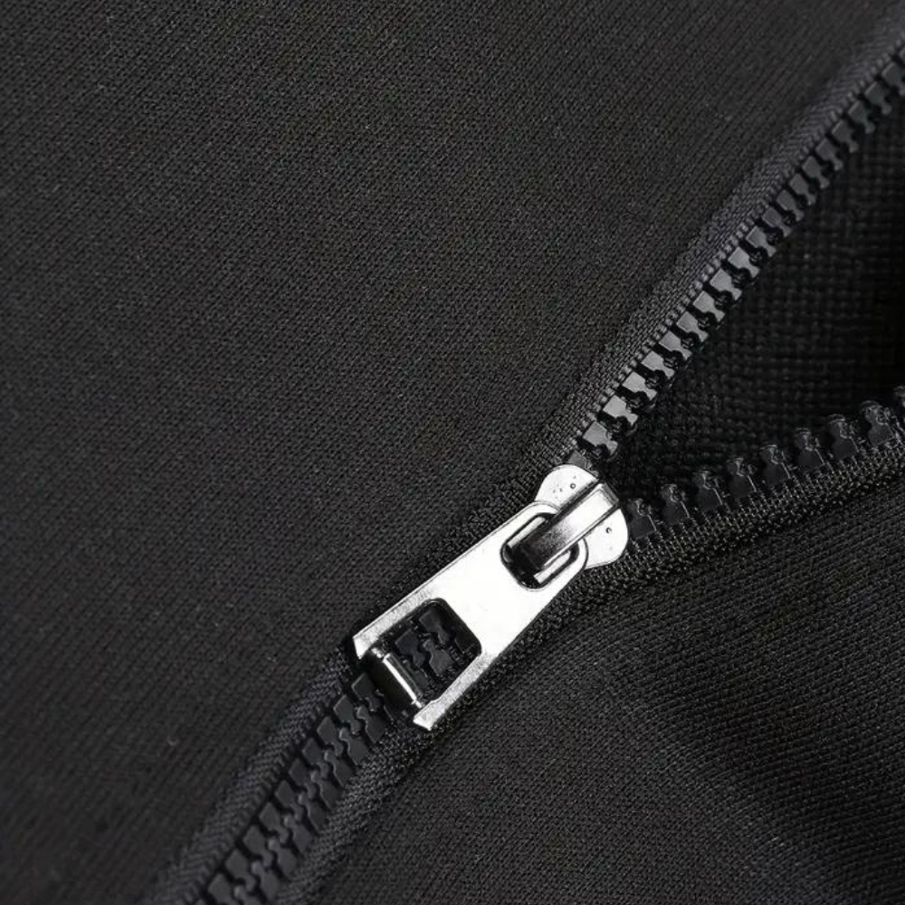 GAEL - Sudadera con cremallera cómoda para hombre