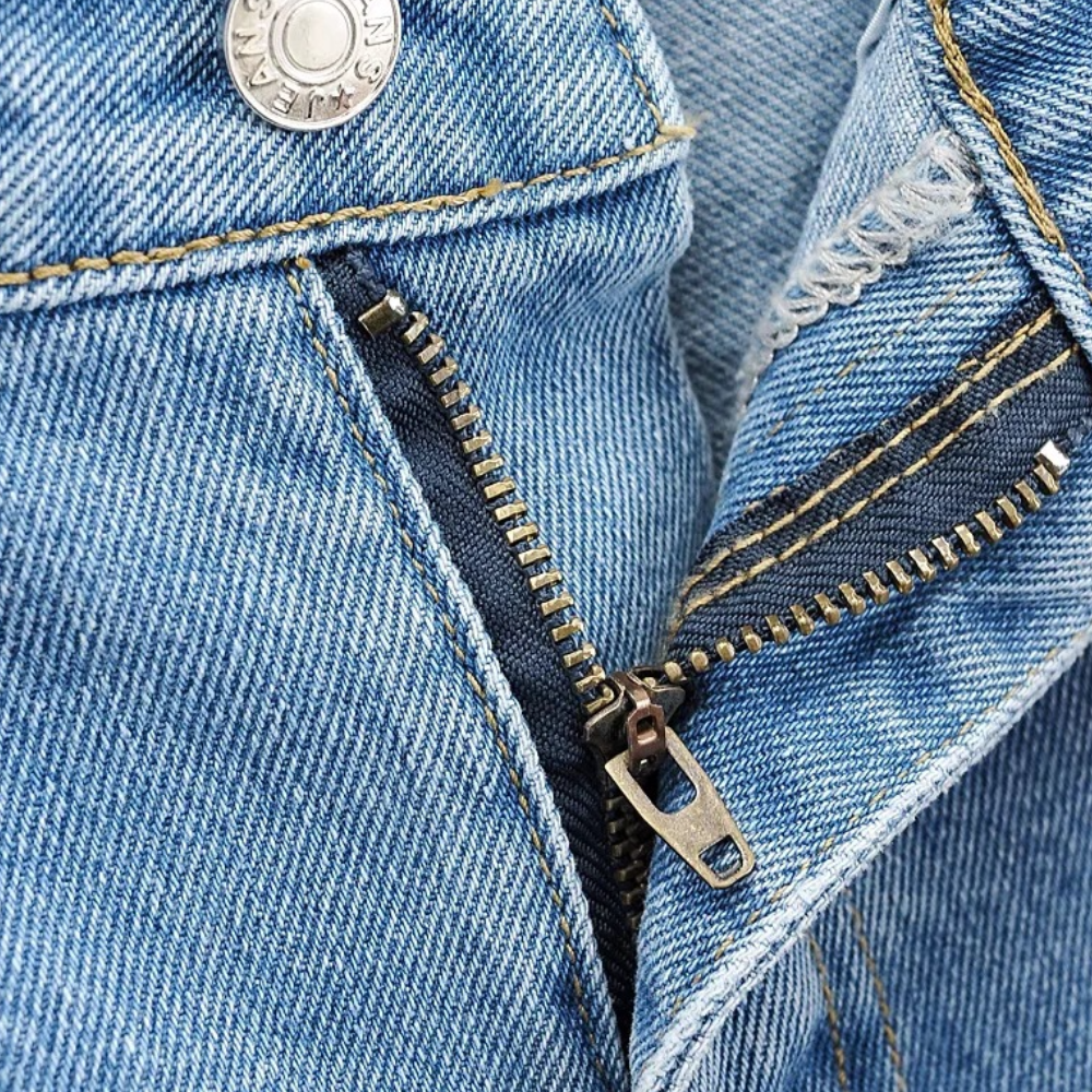 CELINE - Pantalón cargo de mezclilla para mujer