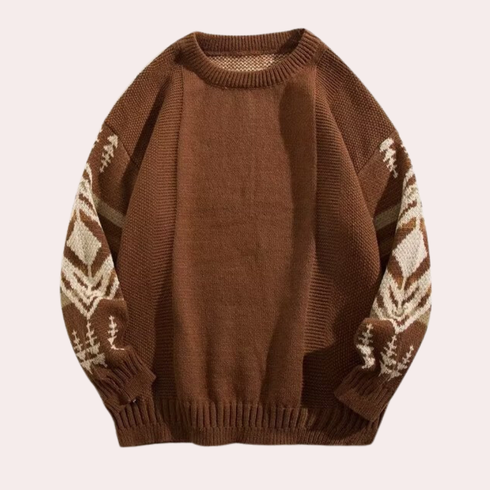 DARIO - Jersey de punto holgado para hombre