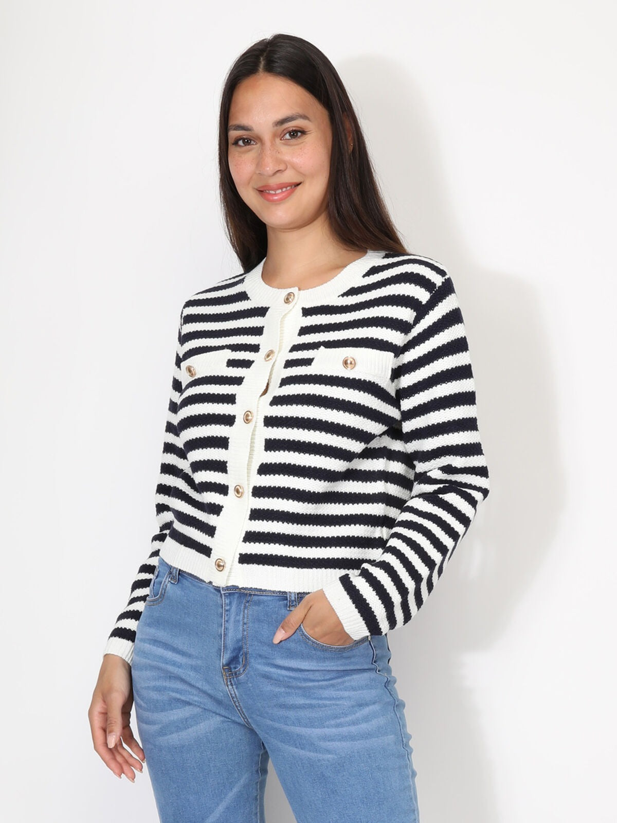 NOVELYN - Chaqueta de punto chic para mujeres