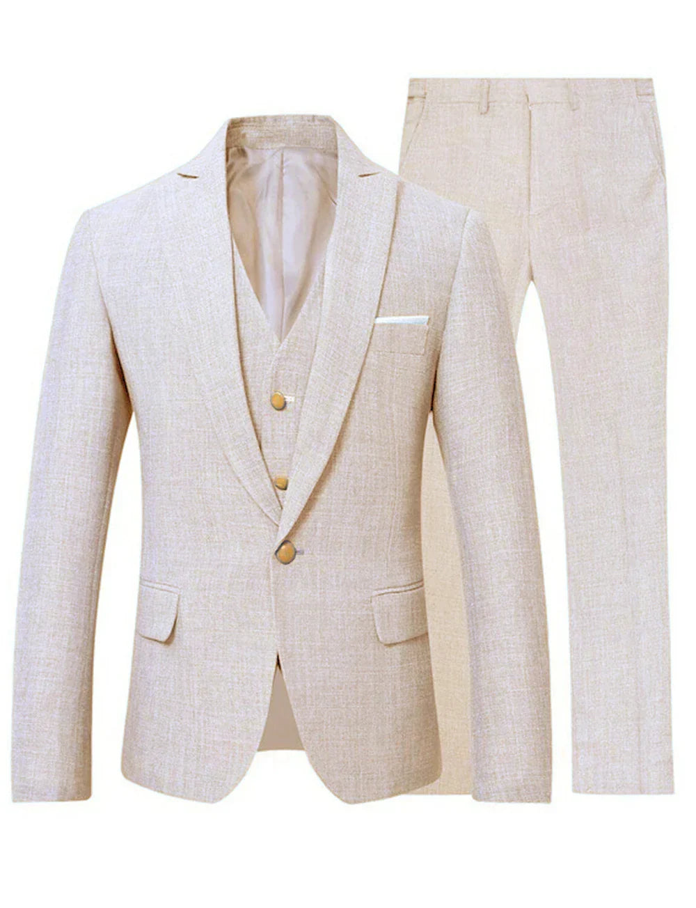 Conjunto masculino de blazer y pantalón slim fit – VESTARO