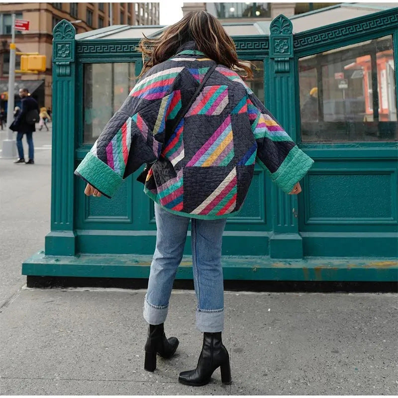 GISA - Chaqueta elegante vintage para mujeres