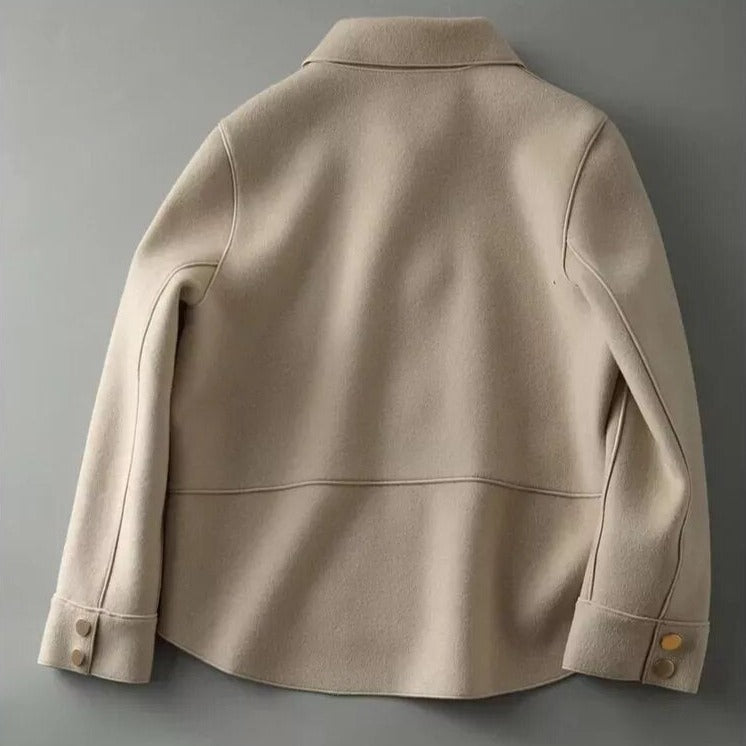 ISABEL - Chaqueta de plumón con botones para mujer