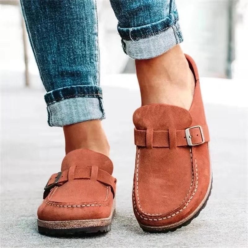 Sandalias tipo zueco con soporte ortopédico para mujer – OrthoSlides Soft