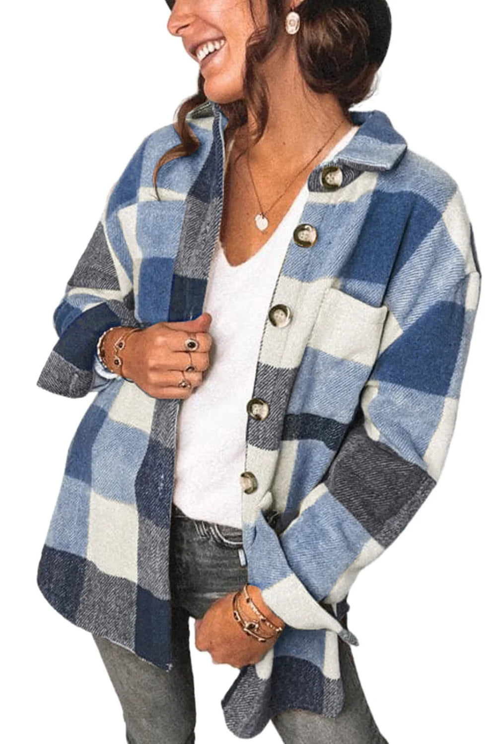 MARICE - Chaqueta de punto casual para otoño e invierno para mujeres