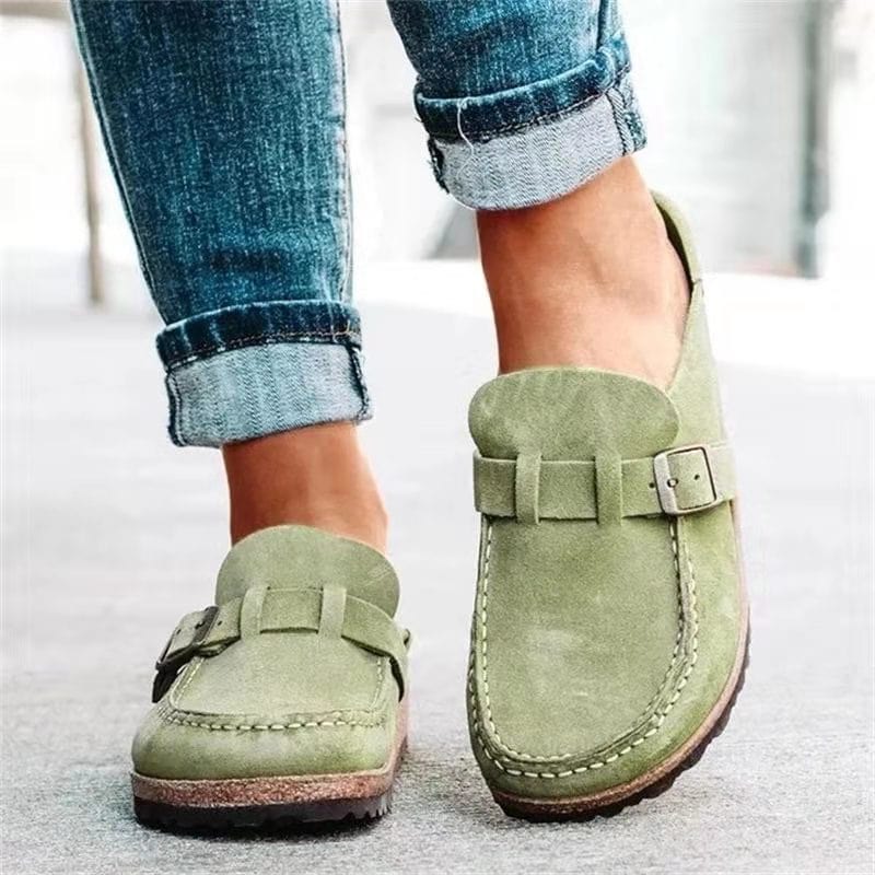 Sandalias tipo zueco con soporte ortopédico para mujer – OrthoSlides Soft