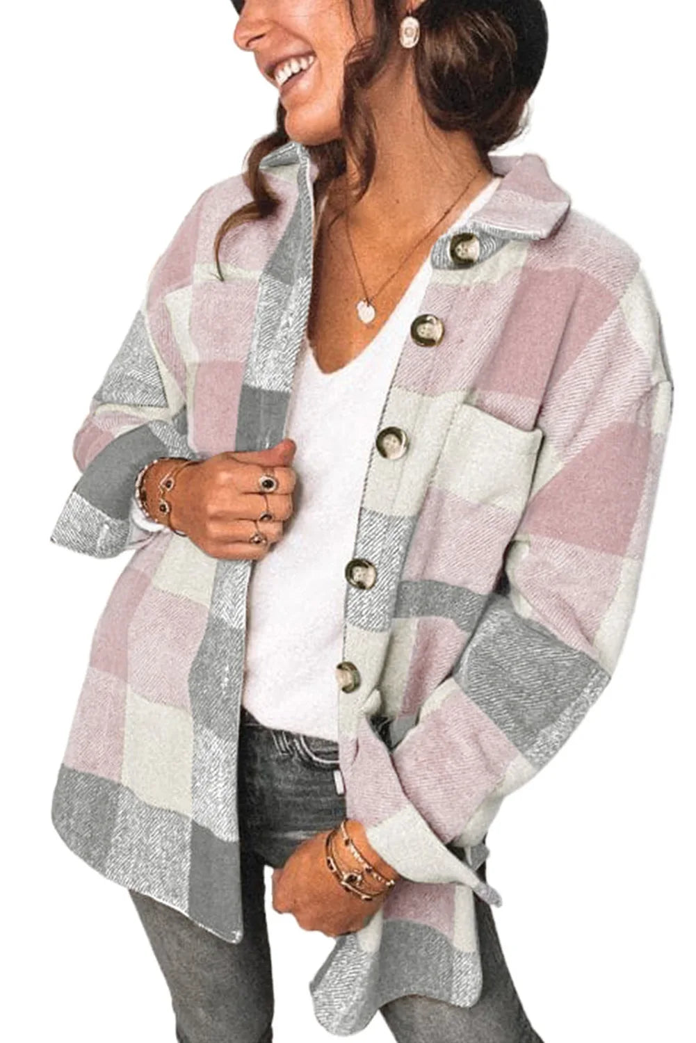 MARICE - Chaqueta de punto casual para otoño e invierno para mujeres