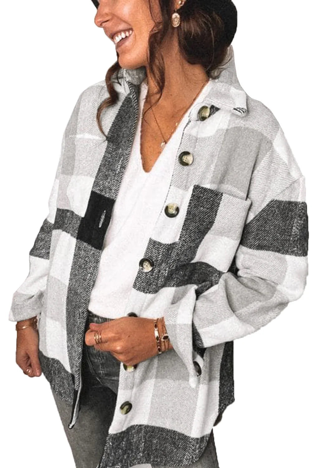 MARICE - Chaqueta de punto casual para otoño e invierno para mujeres
