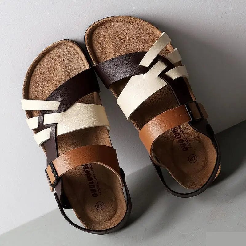 Sandalias ortopédicas de cuero premium para hombre – GABRIELLO