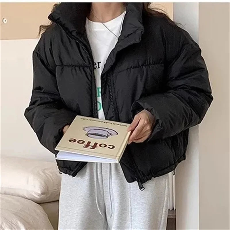 DASHA - Chaqueta acolchada puffer con diseño moderno para mujer