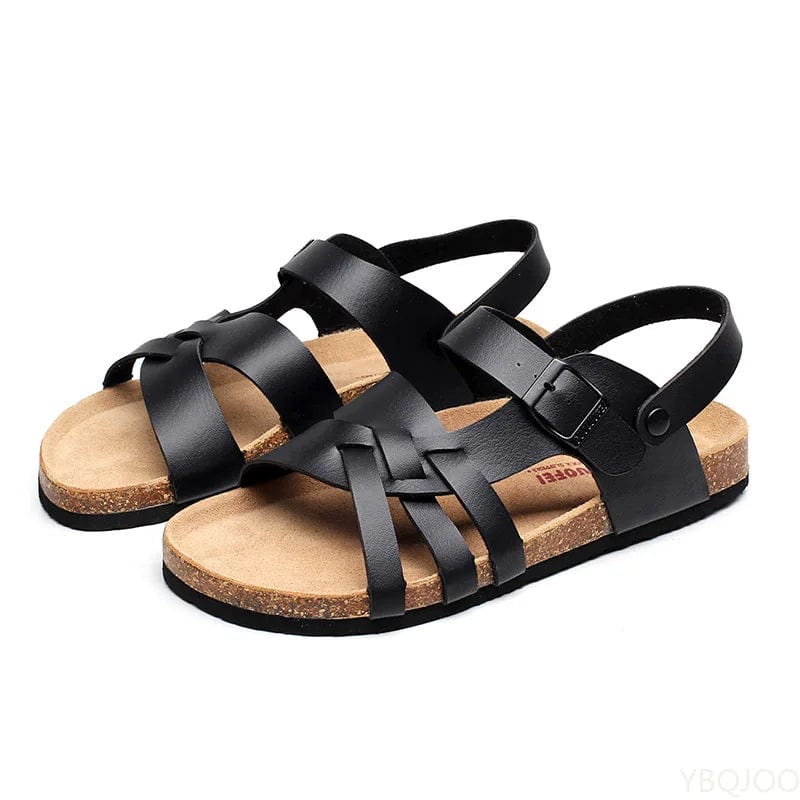 Sandalias ortopédicas de cuero premium para hombre – GABRIELLO