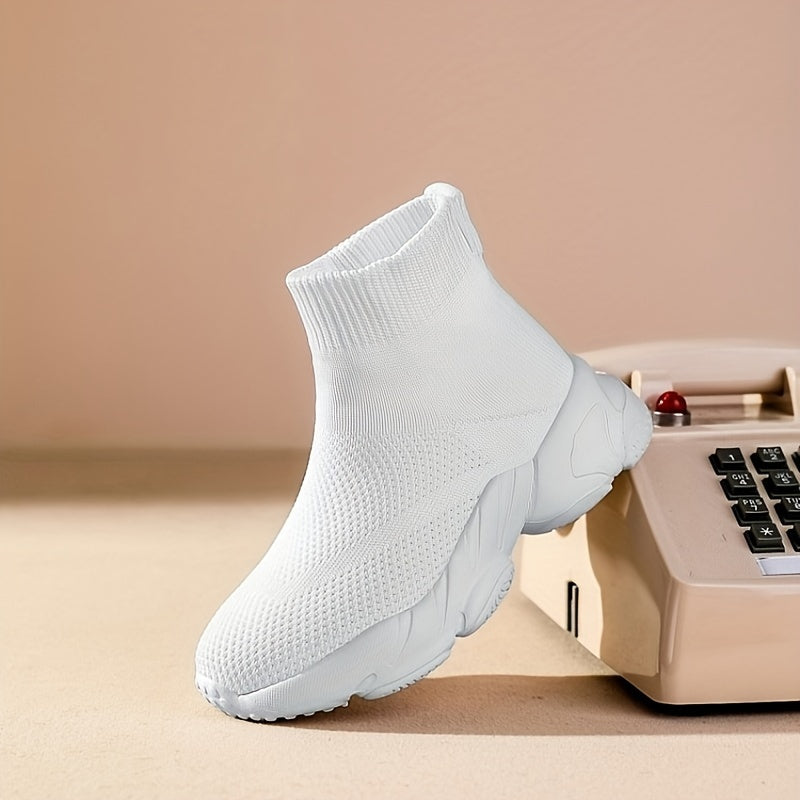 LUCAS - Zapatillas tipo calcetín transpirables para niños y niñas