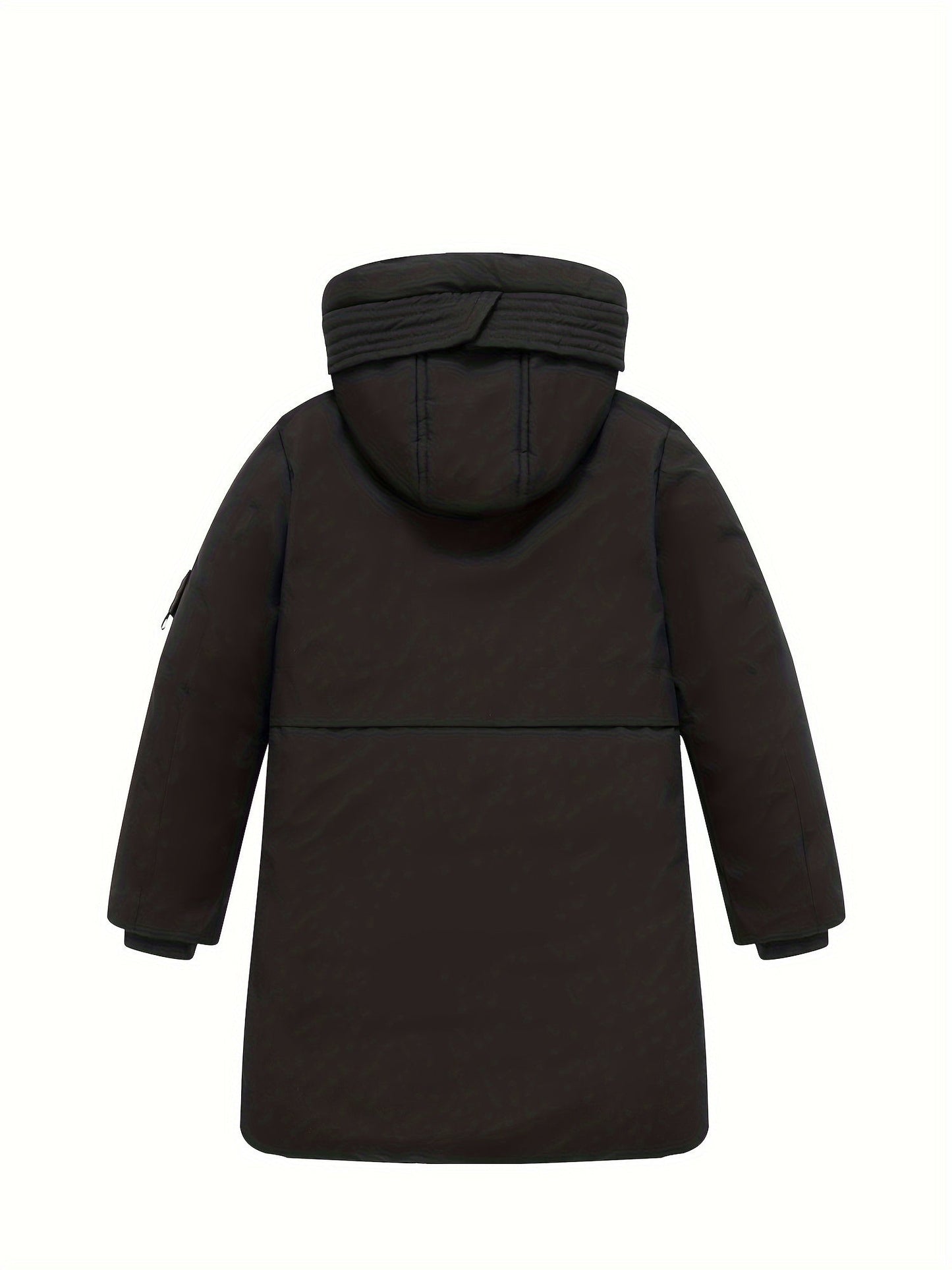 LUKAS - Abrigo de invierno con capucha y cremallera para niño