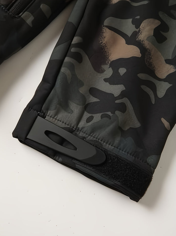 MATTEO - Chaqueta táctica de forro polar para exteriores para hombre
