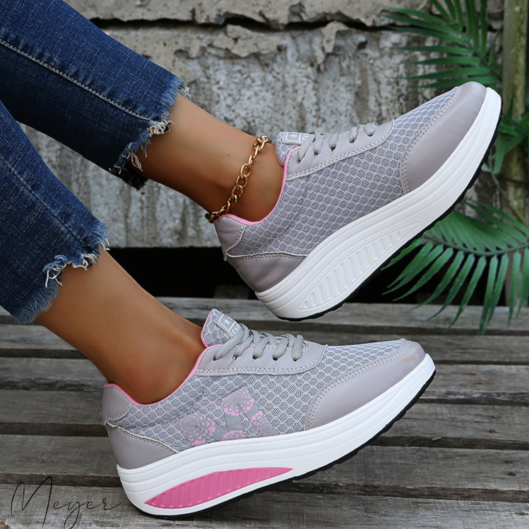 Zapatillas deportivas con máxima amortiguación y soporte extra para mujer – Dynavera