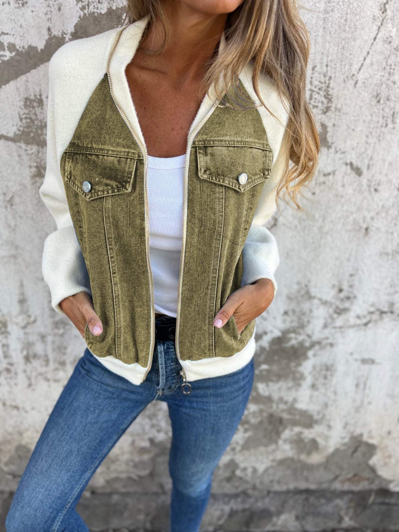 FRIDA - Moderna chaqueta vaquera para mujeres