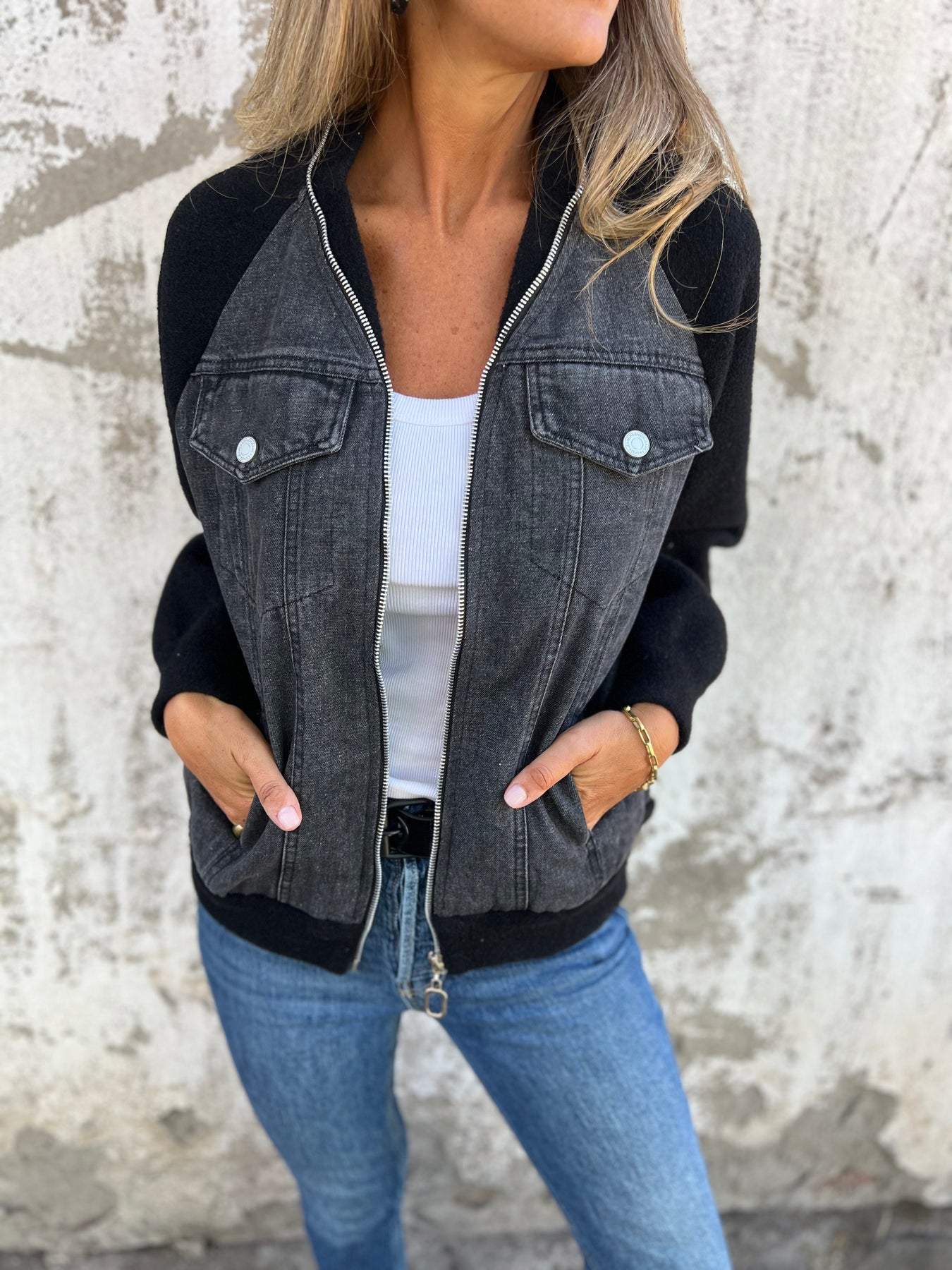 FRIDA - Moderna chaqueta vaquera para mujeres
