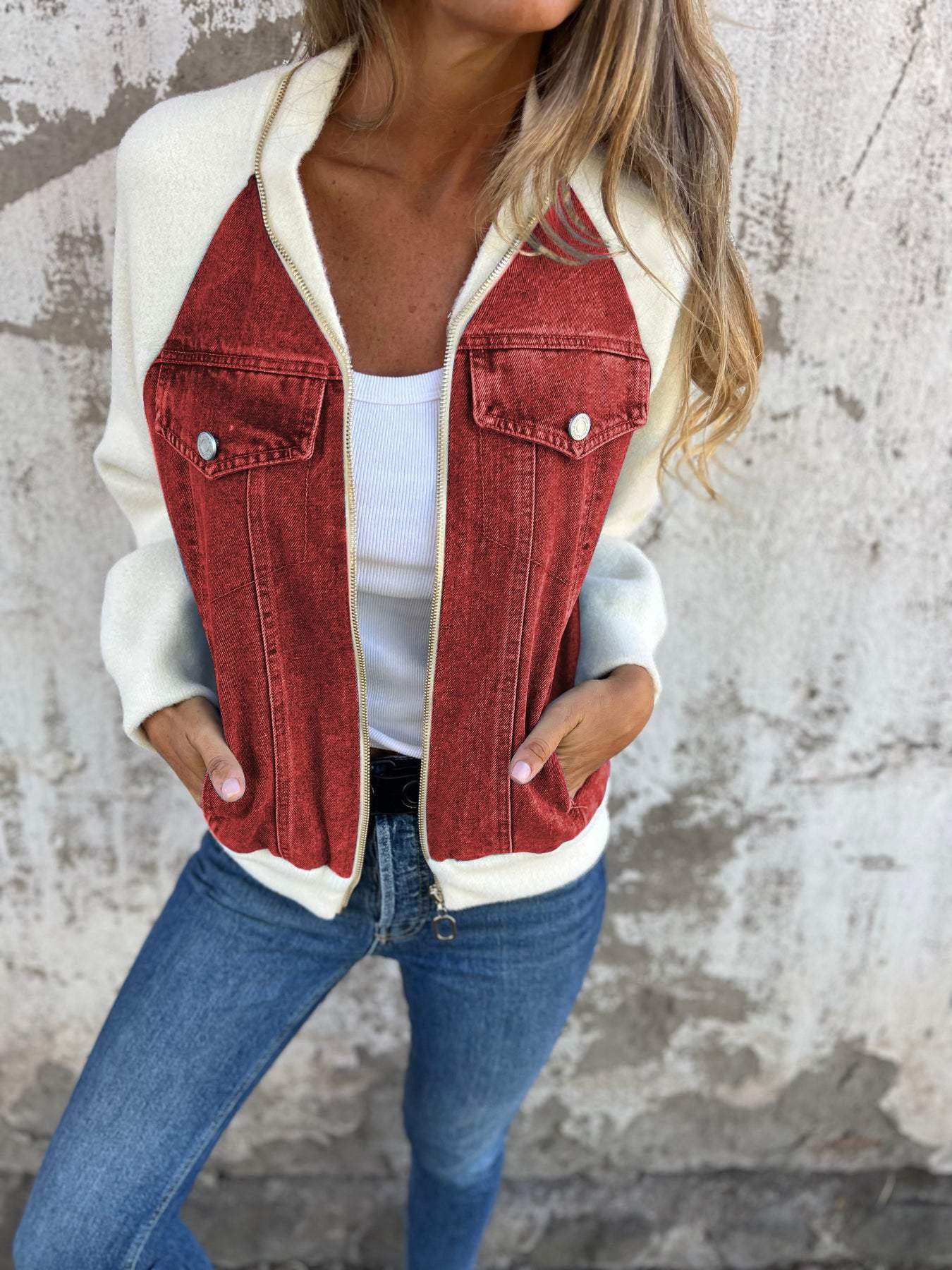 FRIDA - Moderna chaqueta vaquera para mujeres