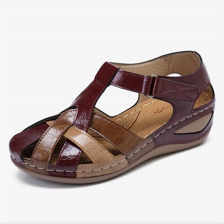 Sandalias ortopédicas con cuña, amortiguación y diseño transpirable – AMELYA