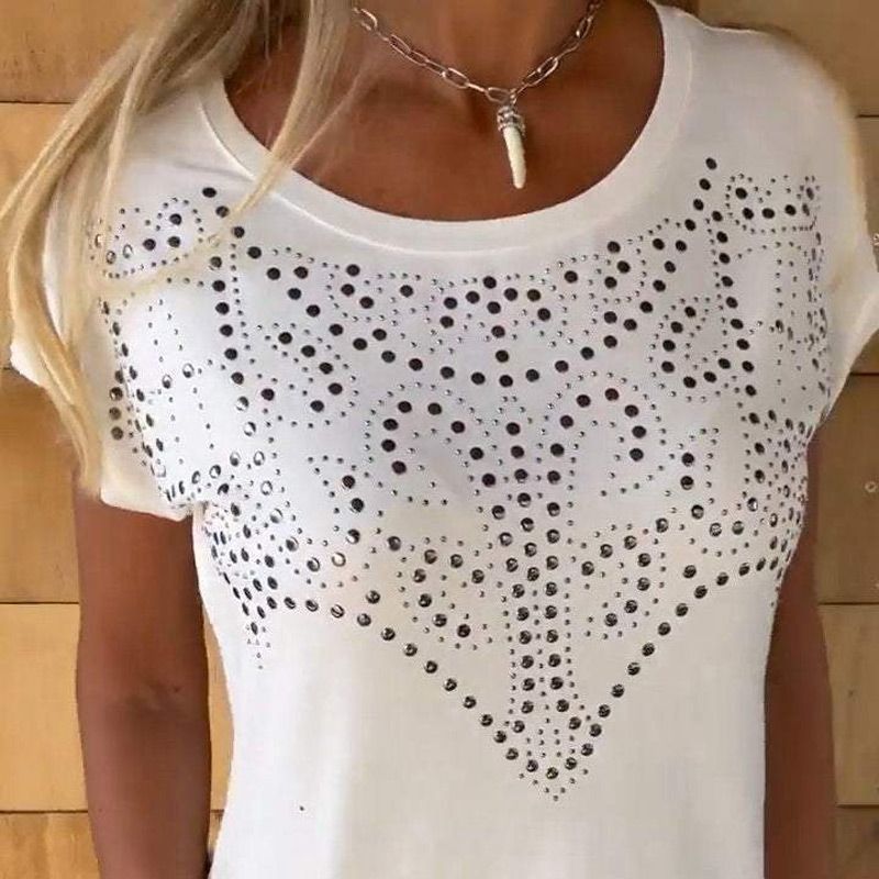 Top corto con flecos y estilo bohemio chic – TESSA FringeGlow