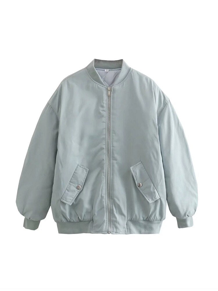 CORNELIA - Chaqueta bomber extragrande para mujeres