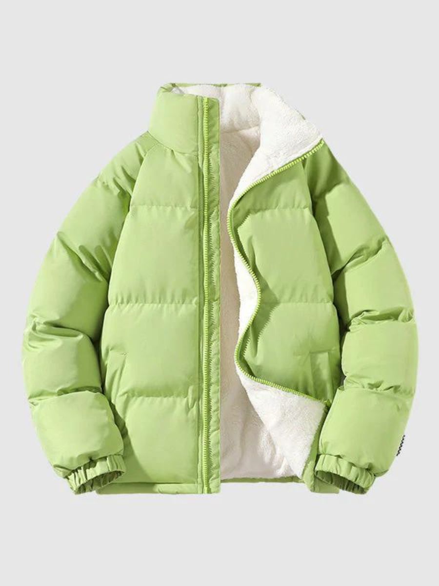 CYPHER - Chaqueta puffer acolchada para hombre con forro polar