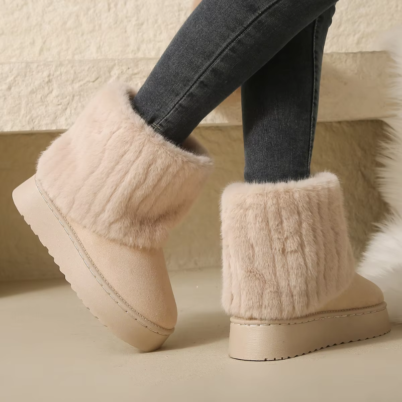 CLARA - Botas de invierno altas con suela antideslizante y forro transpirable para niñas