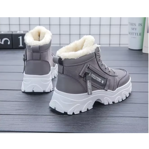 LUCINE - Botas ligeras de invierno resistentes al viento para mujer