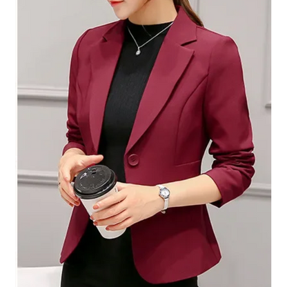 MIRALDA - Blazer elegante de corte slim fit para mujer