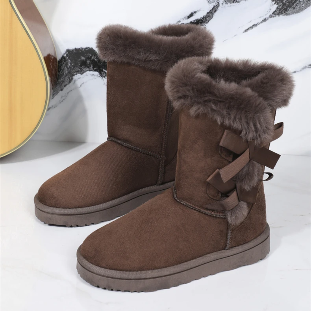 IVY - Botas de invierno forradas con acabado de pelo