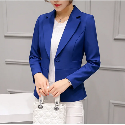 MIRALDA - Blazer elegante de corte slim fit para mujer