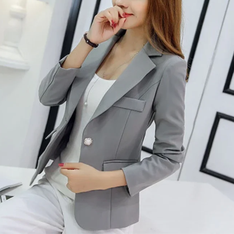 MIRALDA - Blazer elegante de corte slim fit para mujer