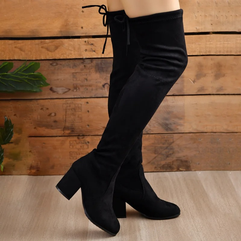 SOFIA - Botas altas overknee elegantes y ligeras para mujer