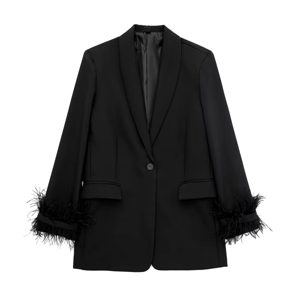 Traje masculino con blazer y pantalón slim fit – VESTARO