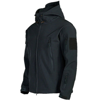 VIGGO - Chaqueta de supervivencia impermeable para exteriores para hombre