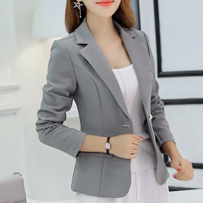 MIRALDA - Blazer elegante de corte slim fit para mujer