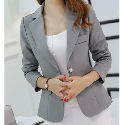 MIRALDA - Blazer elegante de corte slim fit para mujer