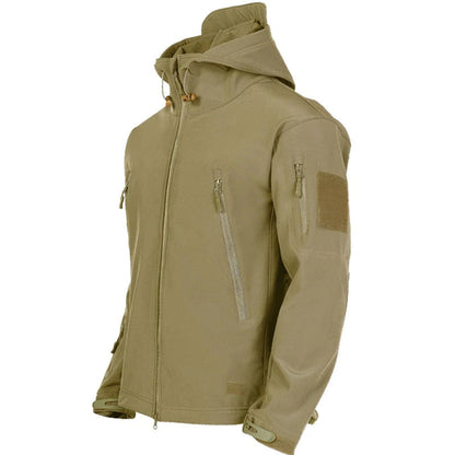 VIGGO - Chaqueta de supervivencia impermeable para exteriores para hombre